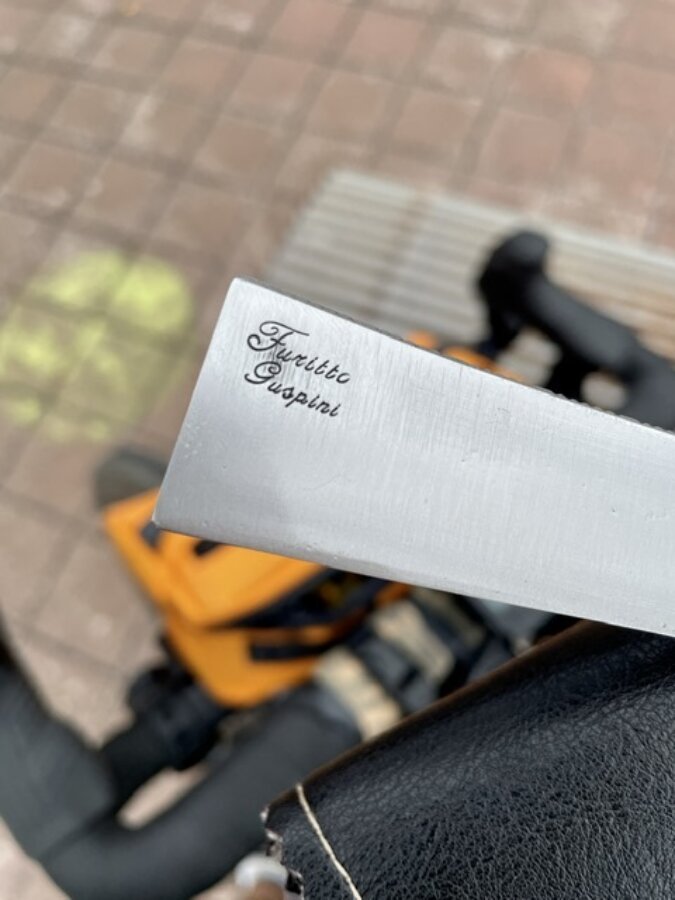 Dettaglio della lama