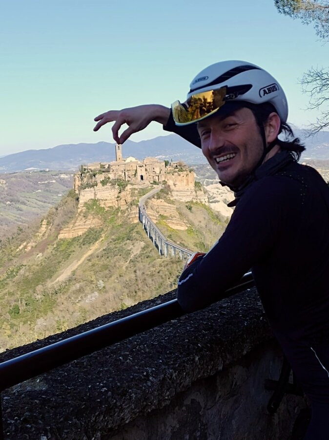 Io che pinzo Civita di Bagnoregio