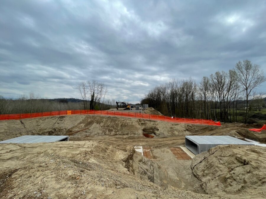 Il cantiere che abbiamo attraversato