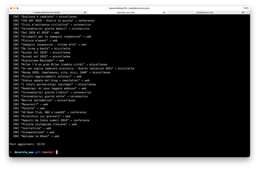 Ecco, magari queste le rivediamo insieme
