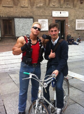 Io insieme al mio amico Doomguy